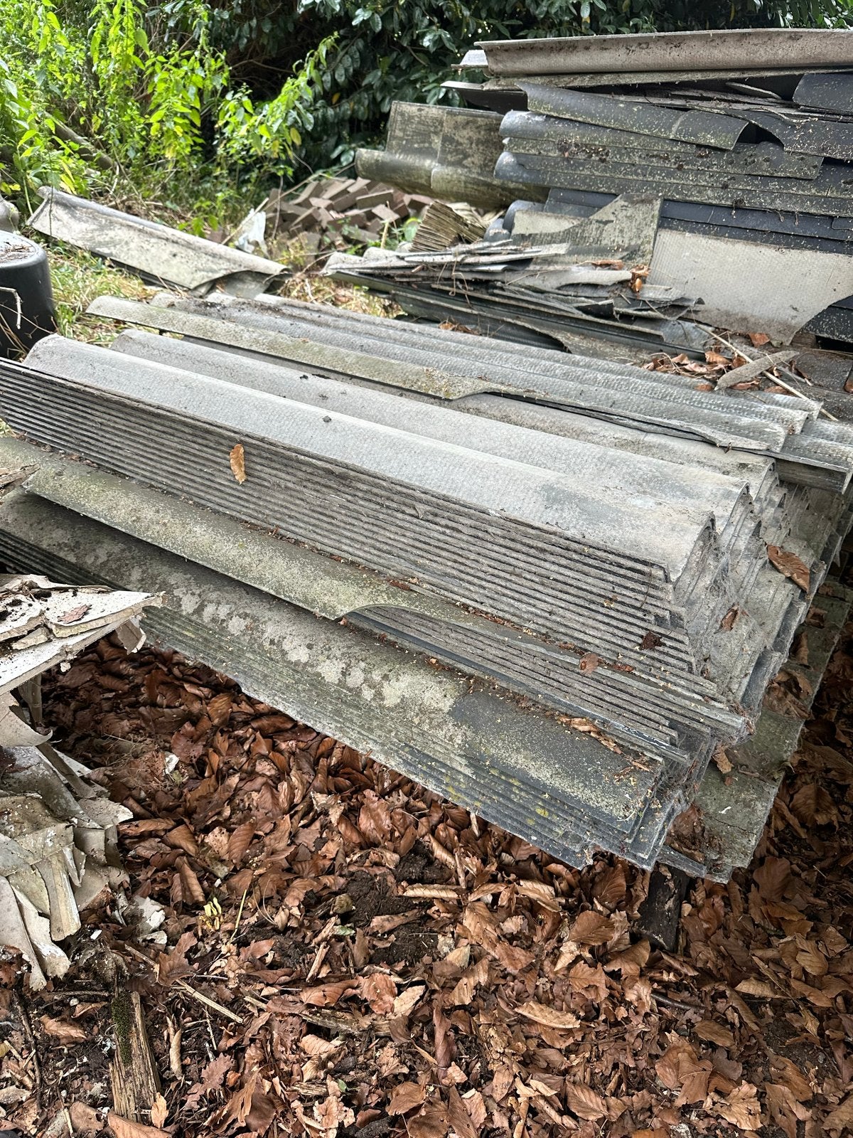 Gebruikte golfplaten voor dakbedekking of afscherming, Ophalen, Overige materialen, Gebruikt, 15 m² of meer