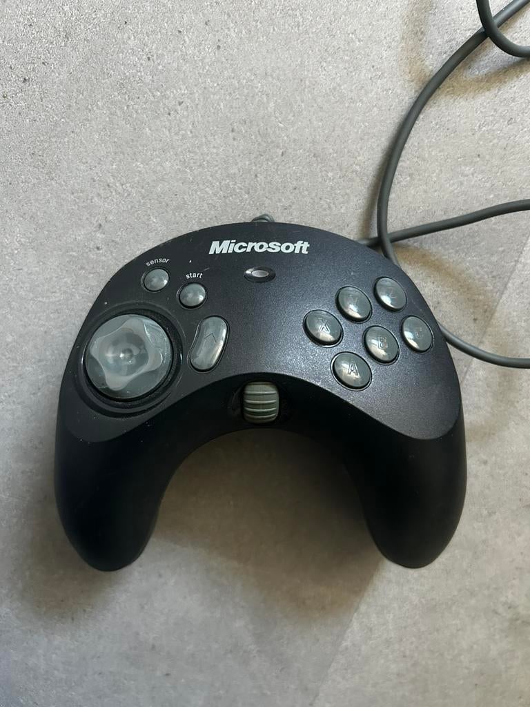 Microsoft SideWinder Game Pad – Vintage PC Controller, Computers en Software, Joysticks, Ophalen of Verzenden, Gebruikt