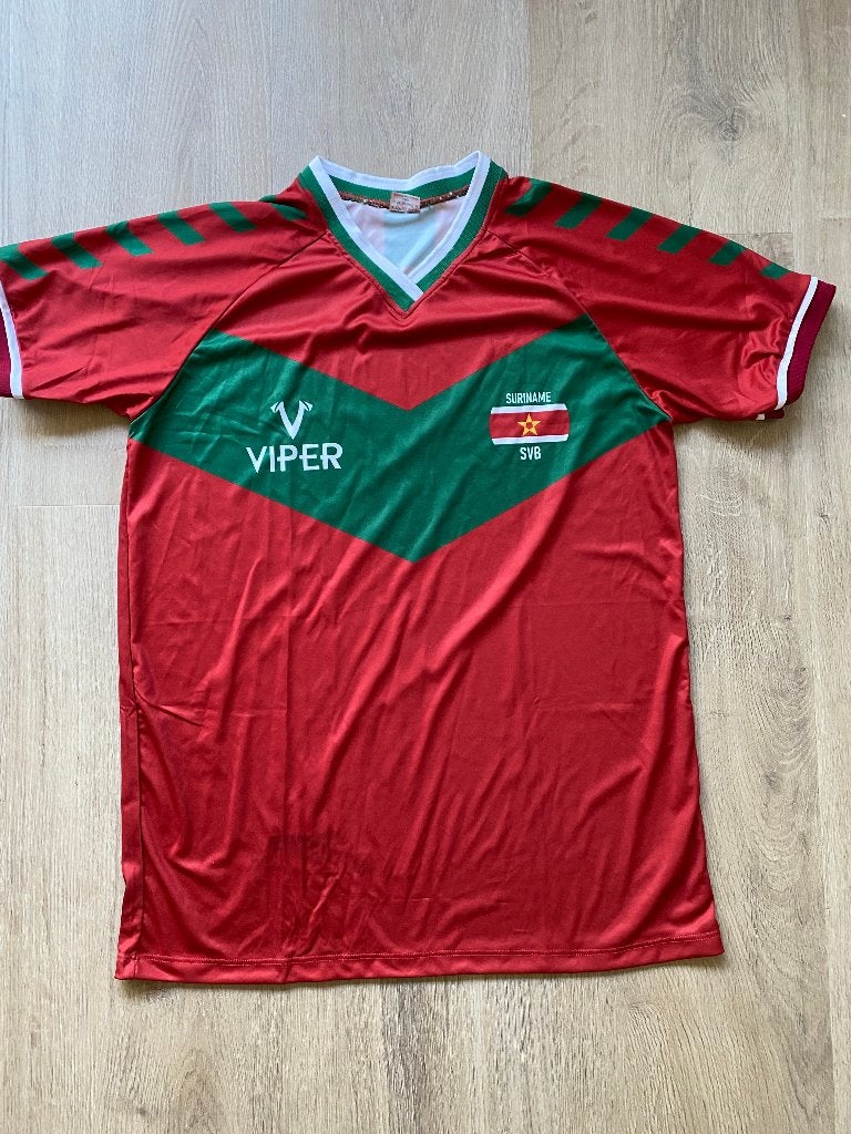 Voetbalshirt Suriname (replica), Maat M, Ophalen of Verzenden, Nieuw, Shirt