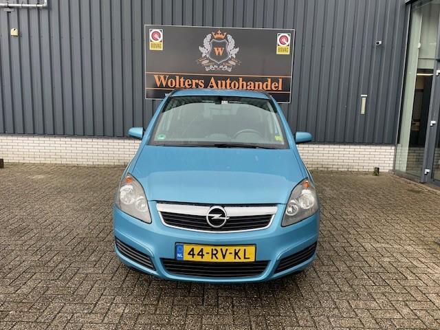 Opel Zafira 1.8 Enjoy, Stof, Gebruikt, Zwart, 4 cilinders