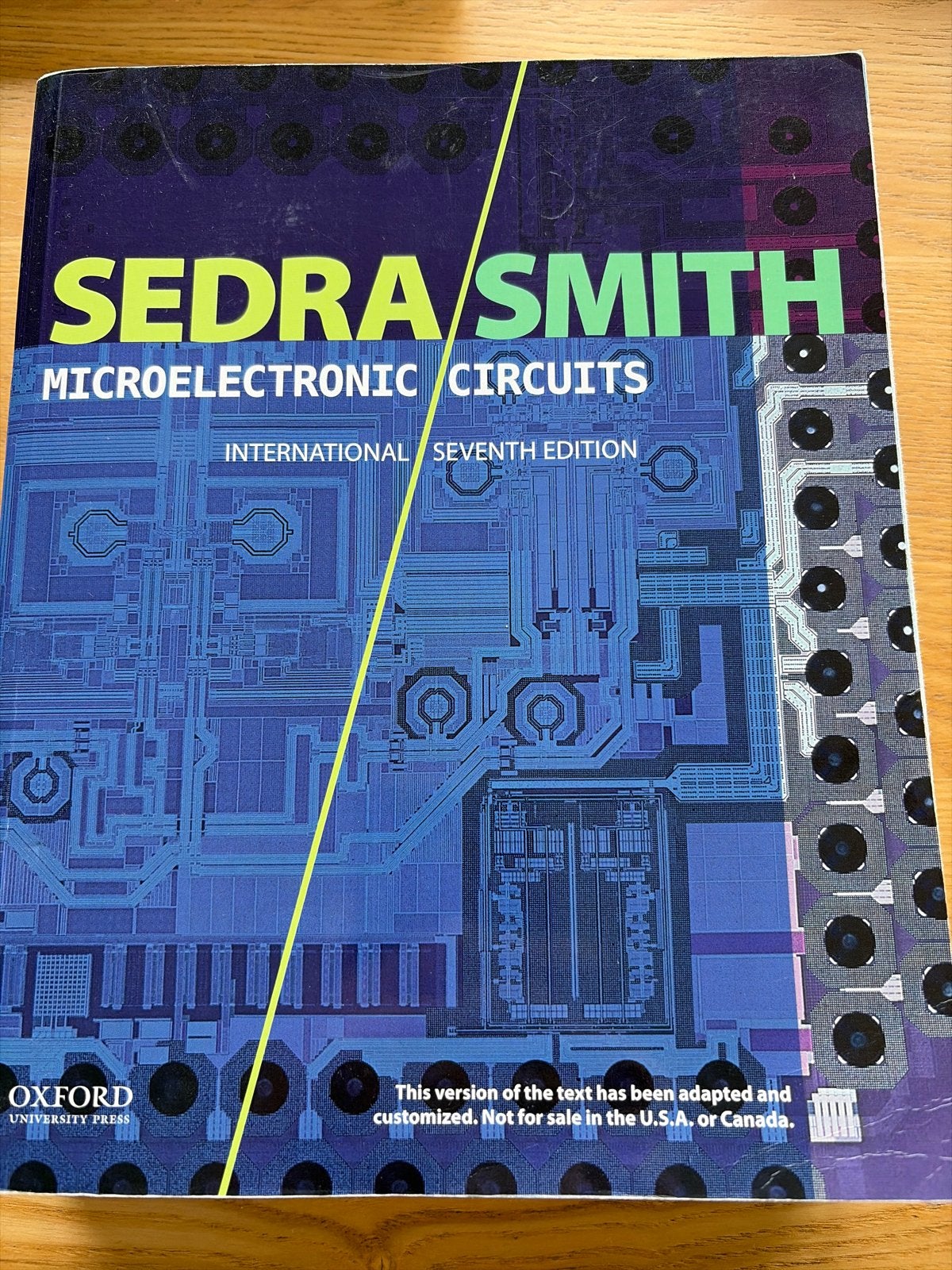 Sedra/Smith Microelectronic Circuits - Zevende Editie, Boeken, Ophalen of Verzenden, Beta, Zo goed als nieuw, WO
