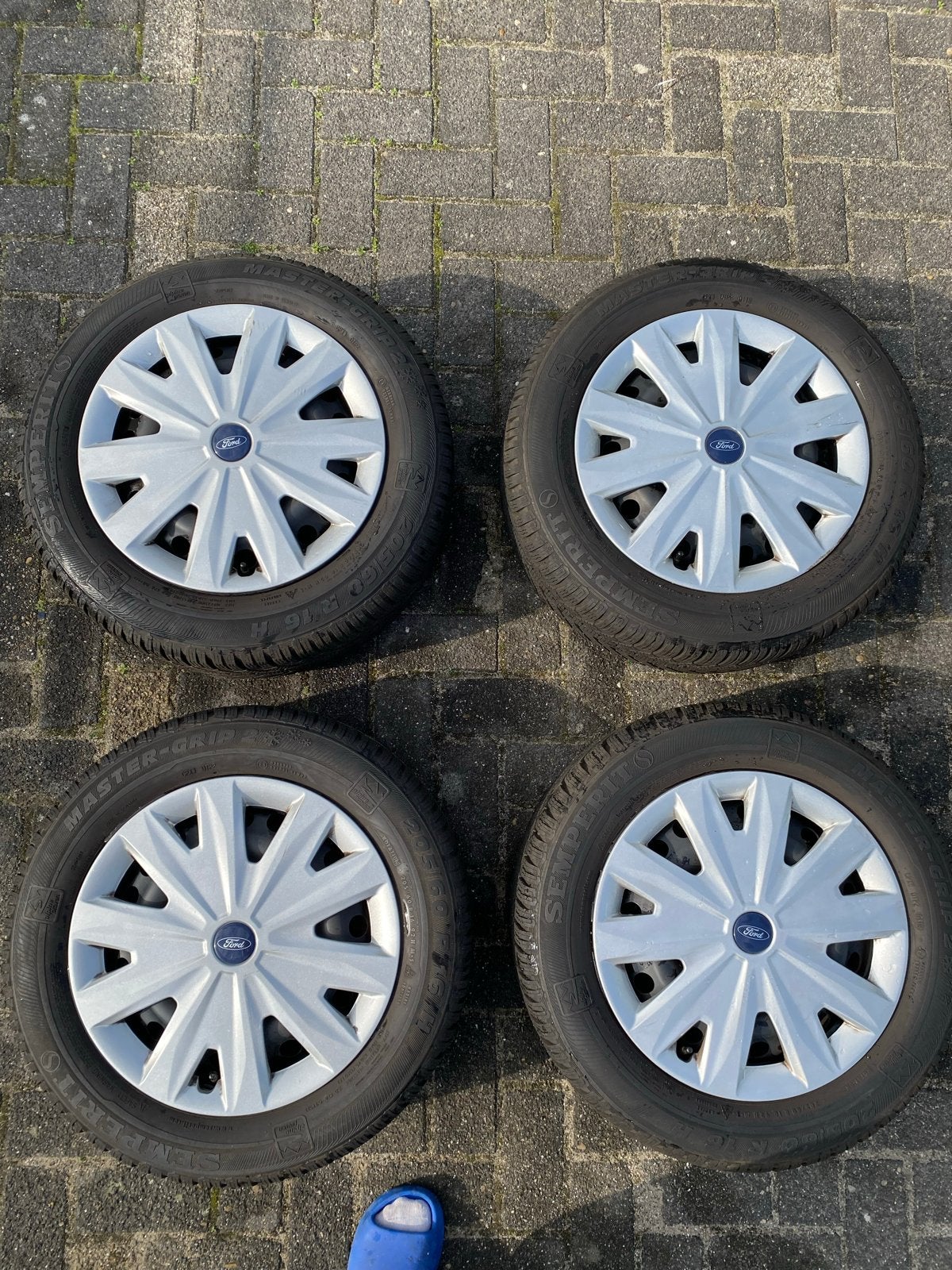 Complete set winterwielen Ford Transit Connect 16 inch, Ophalen, 16 inch, Banden en Velgen, Bestelwagen