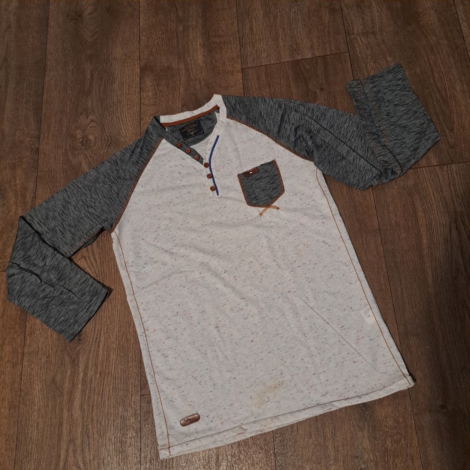 WAM Denim longsleeve mt. M, Kleding | Heren, Maat 48/50 (M), Wit, Ophalen of Verzenden, Zo goed als nieuw