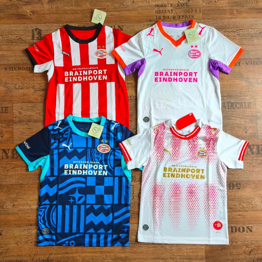 PSV Tenue Shirt Trainingspak Kinderen Volwassenen 26 27, Maat XS of kleiner, Ophalen of Verzenden, Zo goed als nieuw, Set