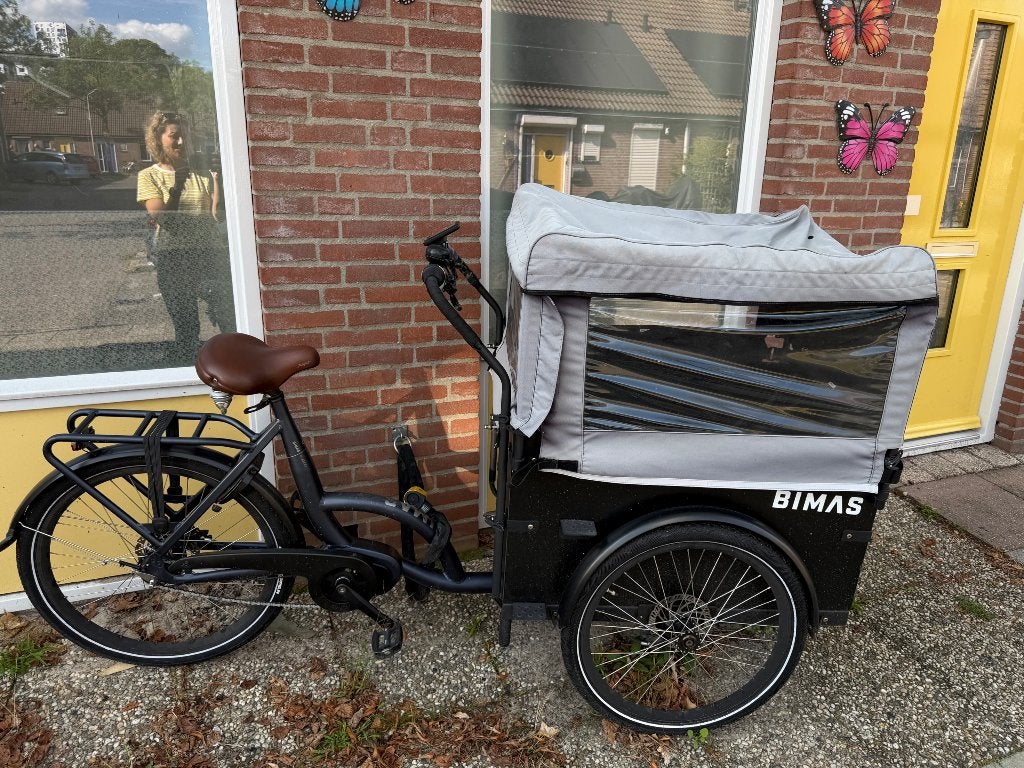 Bakfiets elektrische, Fietsen en Brommers, Ophalen, 4 kinderen of meer, Gebruikt, Elektrisch