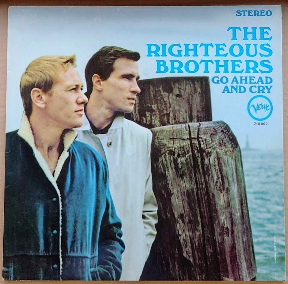 The Righteous Brothers – Go Ahead And Cry, Gebruikt, Inclusief binnenhoes, Ophalen of Verzenden, 12 inch