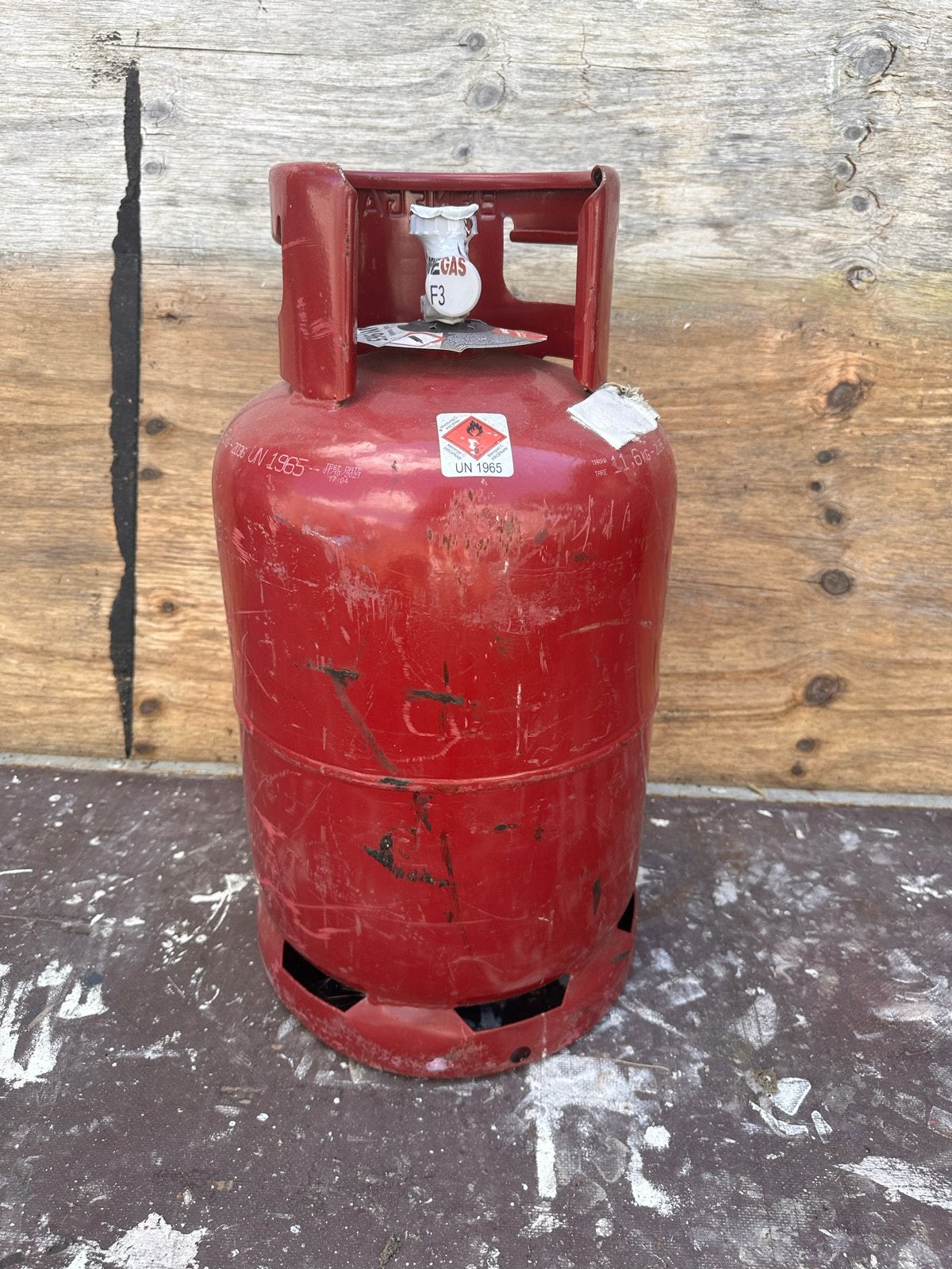 Volle en verzegelde Benegas propaan gasfles 10,5 kg, Ophalen, Nieuw