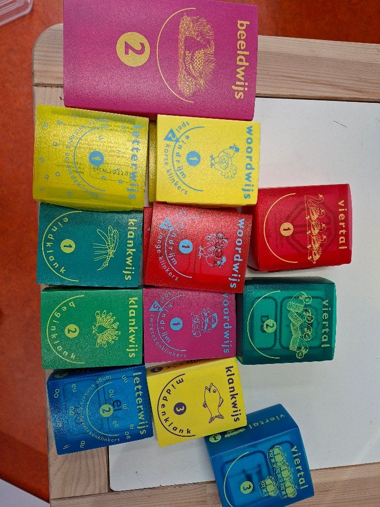 Taal spelletjes meulenhoff educatief, Kinderen en Baby's, Speelgoed | Educatief en Creatief, Ophalen, Zo goed als nieuw, Taal en Lezen