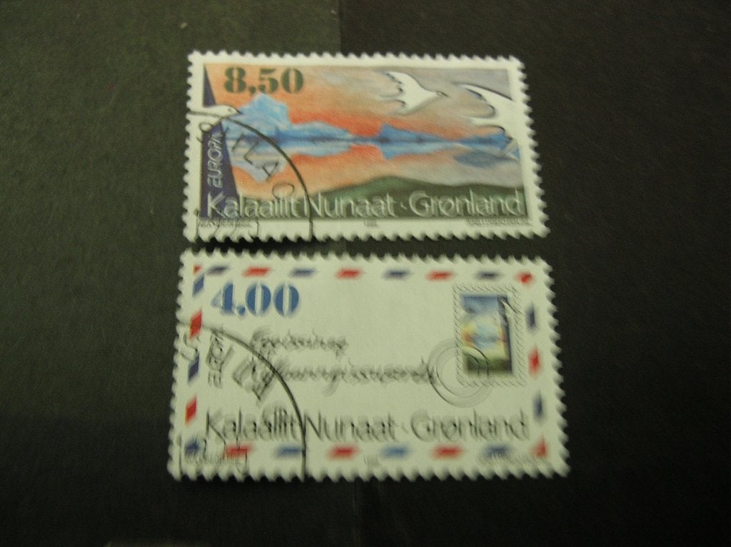 Cept/Verenigd Europa Denemarken Groenland 1995 gestempeld, Ophalen of Verzenden, Overige landen, Gestempeld