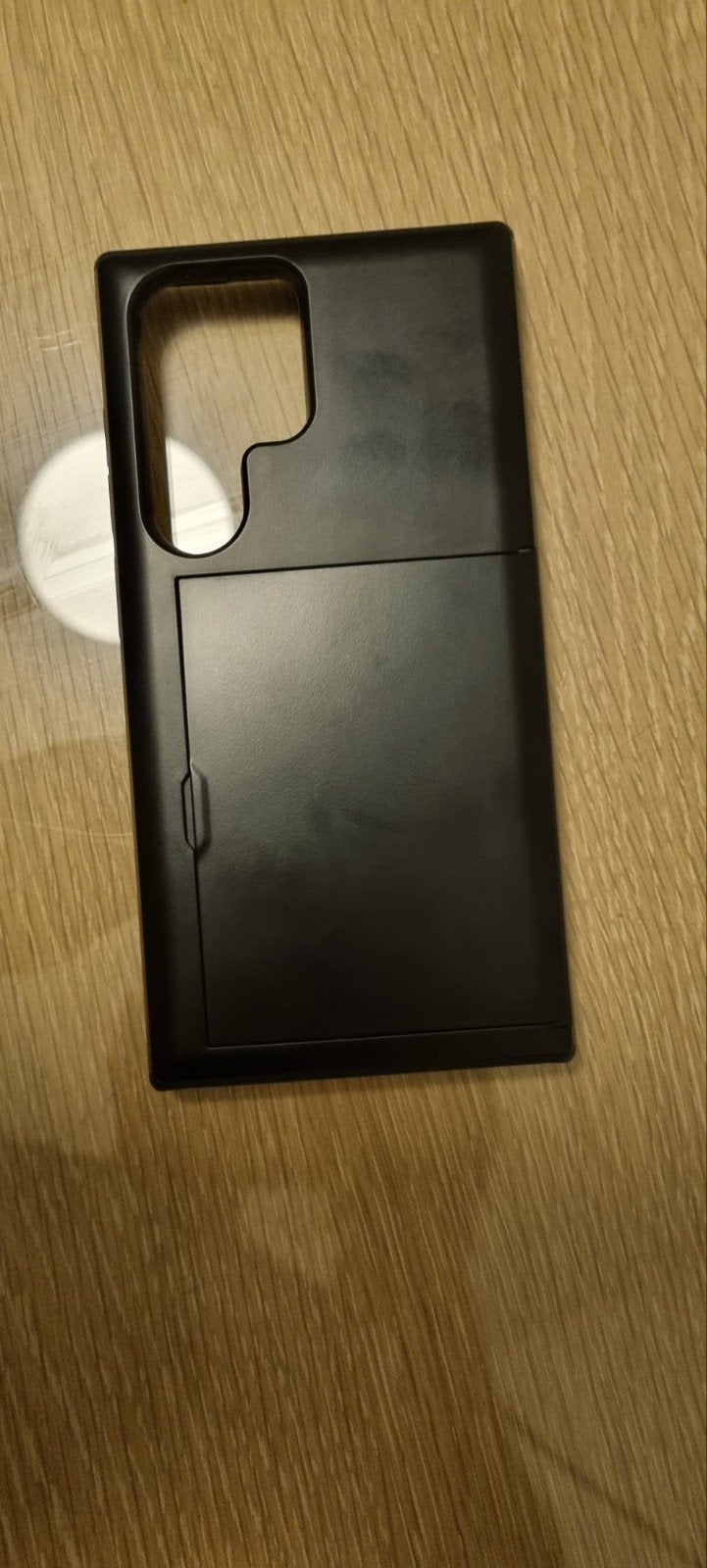 Samsung S24 Ultra Hoesje met Kaarthouder Nieuw, Ophalen of Verzenden, Nieuw, Overige modellen, Hoesje of Tasje