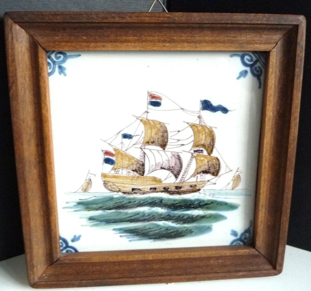 13 OUDE AARDEWERK TEGELS 13,5 BIJ 13,5 EN15 X 15 VINTAGE1930, Verzenden