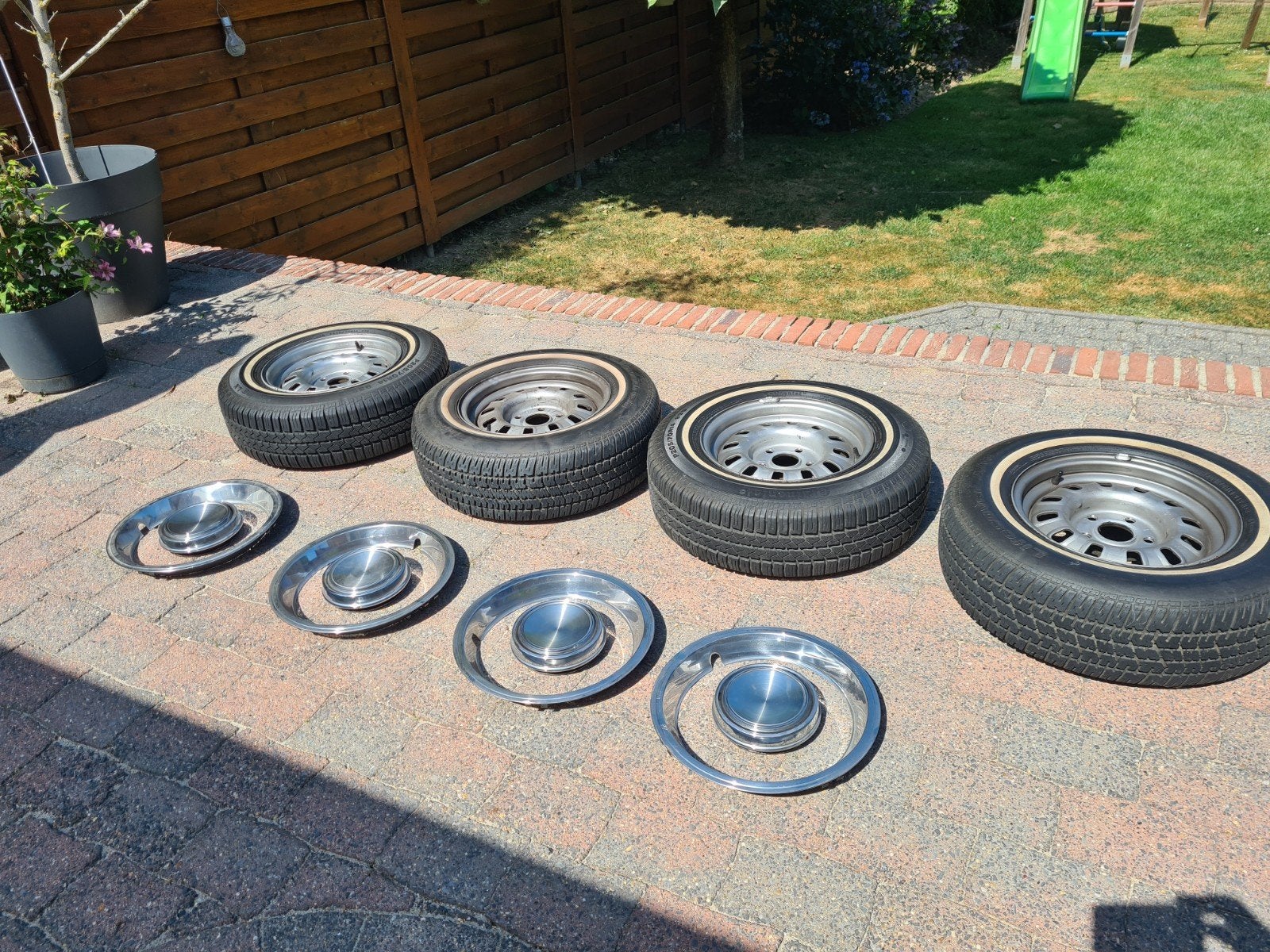 Ford Mustang / Mercury Cougar originele  Rally GT velgen, Ophalen, 14 inch, Gebruikt, Velg(en)