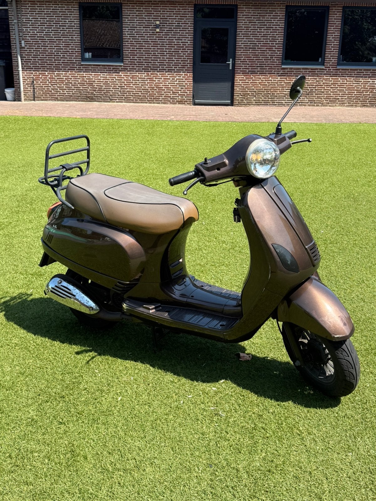 BTC Riva Retro Scooter 2017 | 16.000 km | Recent onderhoud, Ophalen, Gebruikt, Maximaal 45 km/u, Benzine