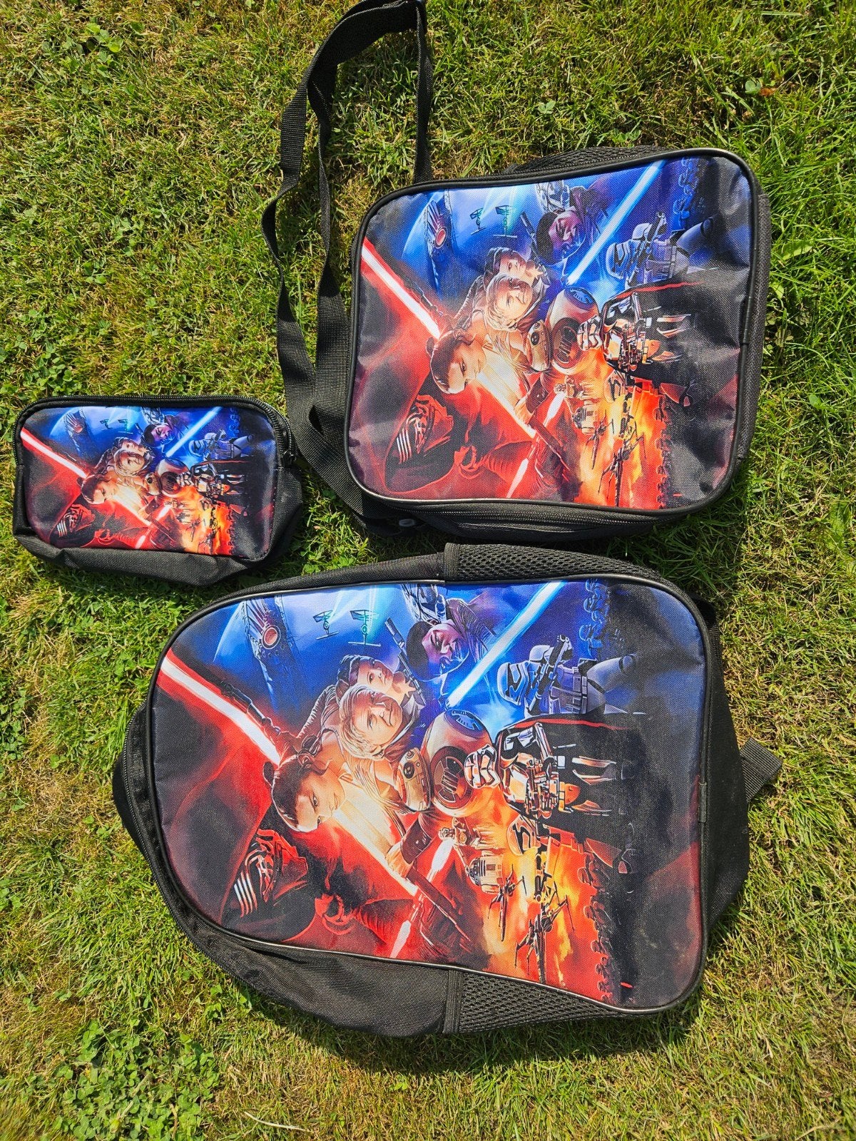 Rugtas set Starwars, Ophalen of Verzenden, Zo goed als nieuw, Rugtas
