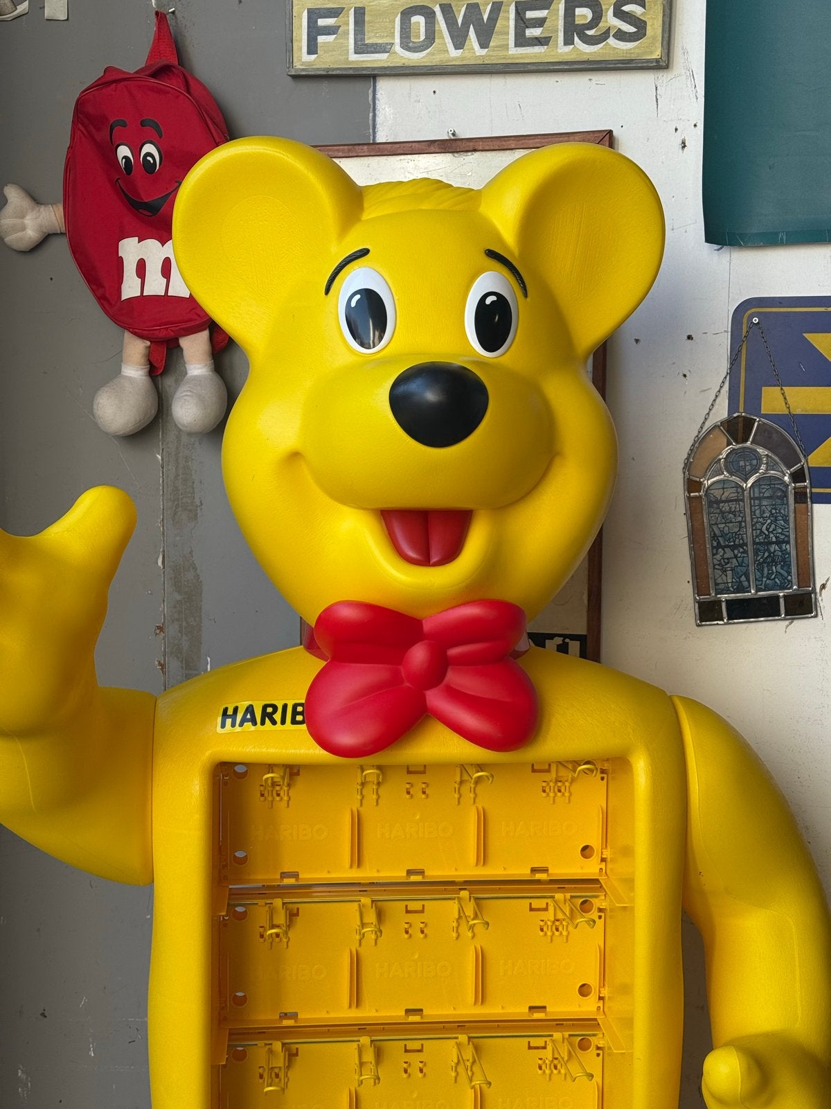 Grote Haribo Goudbeer Display - Uniek Verzamelobject!, Ophalen of Verzenden, Gebruikt, Reclamebord