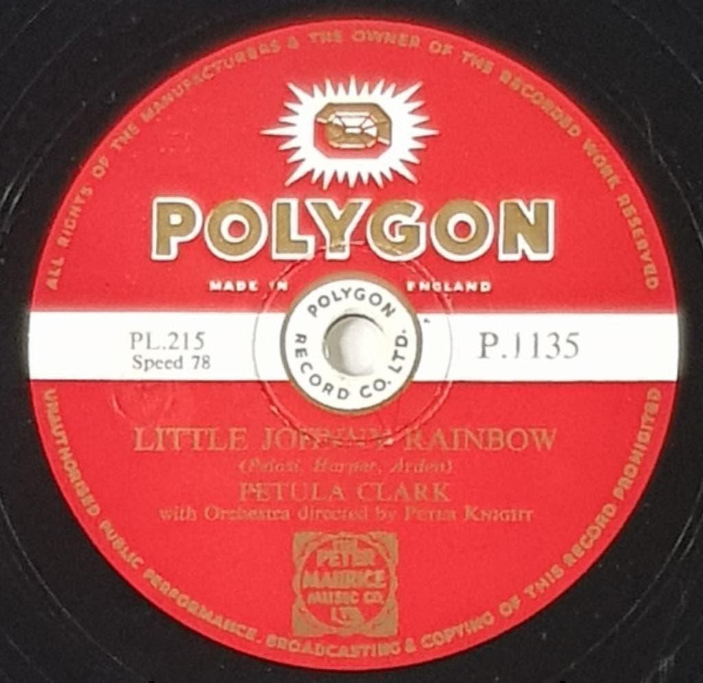 Petula Clark - Little Johnny Rainbow / Christmas Cards, Cd's en Dvd's, Vinyl | Overige Vinyl, Ophalen of Verzenden, Zo goed als nieuw