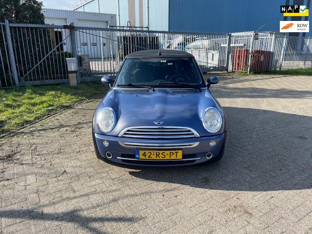 Mini Mini Cabrio 1.6 One Pepper, Auto's, Mini, Gebruikt, 4 cilinders, Cabriolet, Bedrijf