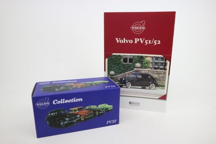 1:43  Volvo PV52 1937 + Folder  -  Atlas   -  Nu €12,70, Overige merken, Auto, Info@bram-modelcars.nl, Nieuw