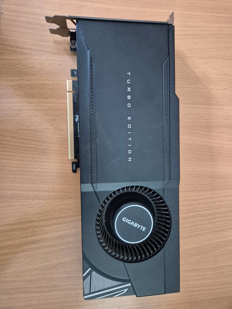 Gigabyte RTX 3080 Turbo 10GB (rev 2.0) Blower Model, Computers en Software, Videokaarten, Gebruikt, GDDR6, PCI-Express 4, Ophalen of Verzenden