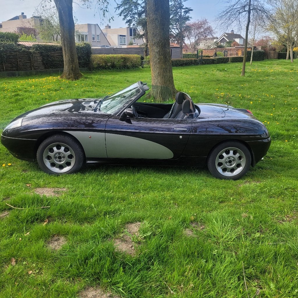 Fiat Barchetta 1.8 16V 2001 Zwart, foto 3