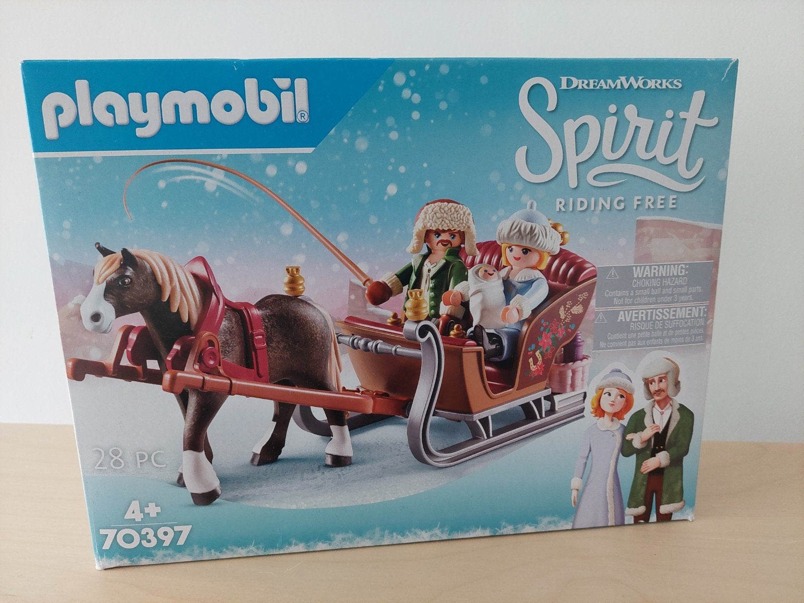 playmobil 70397 Spirit slee, Ophalen of Verzenden, Zo goed als nieuw, Complete set