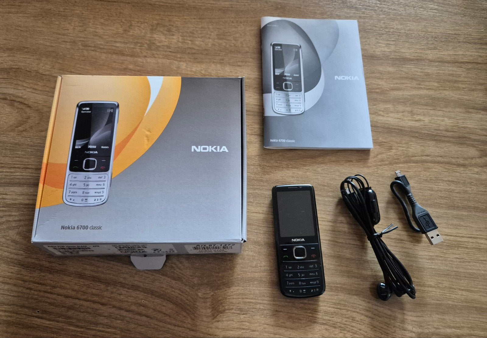 Nokia 6700 classic, Ophalen, Gebruikt, Zwart