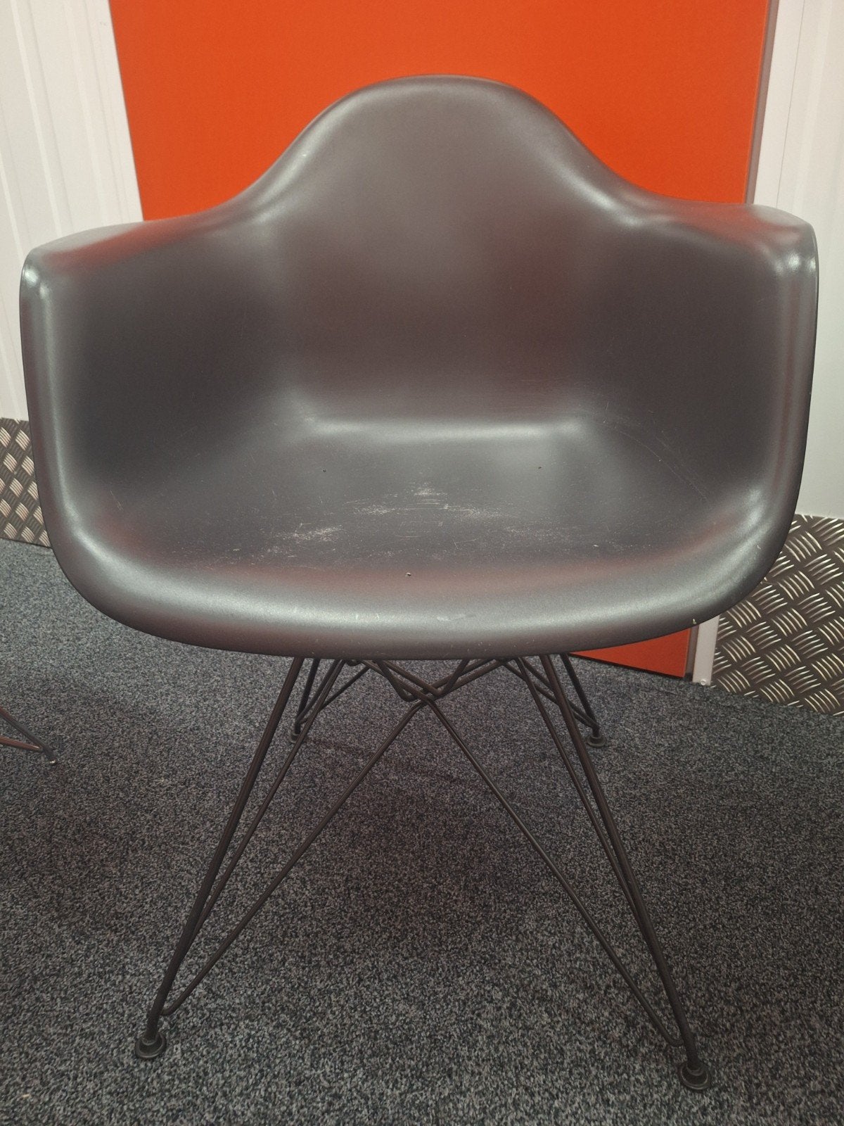 2x Vitra Eames stoelen (los mag ook!) zwart, Ophalen, Twee, Zwart, Design, Mid-century Modern, Vintage