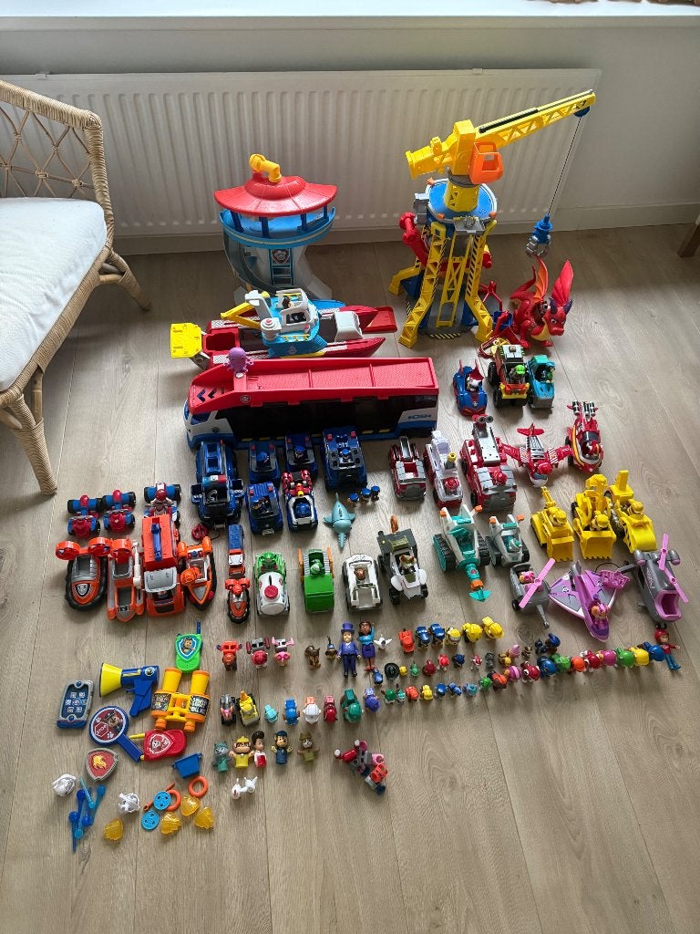 Paw Patrol verzameling, Kinderen en Baby's, Speelgoed | Actiefiguren, Ophalen of Verzenden, Gebruikt