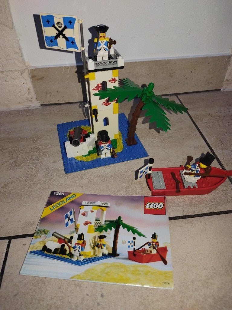 lego 6265 Sabre island., Kinderen en Baby's, Ophalen, Gebruikt, Lego, Inclusief instructies
