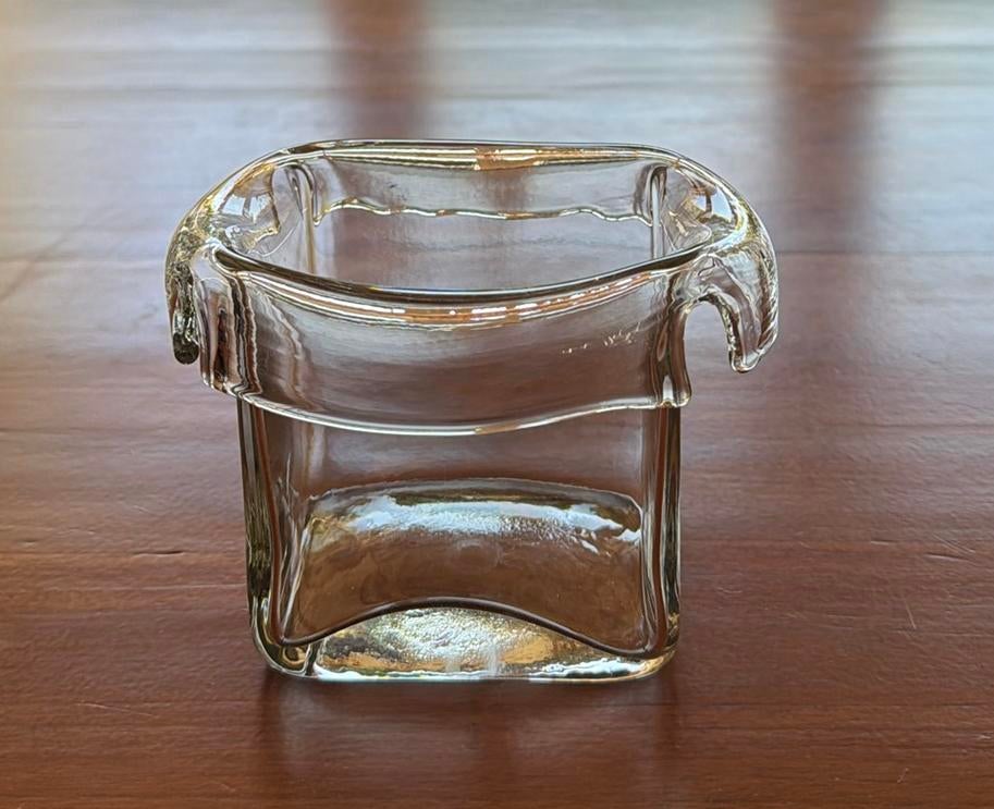 Glazen plantenbak of vaas, Huis en Inrichting, Overige kleuren, Ophalen of Verzenden, Minder dan 50 cm, Glas