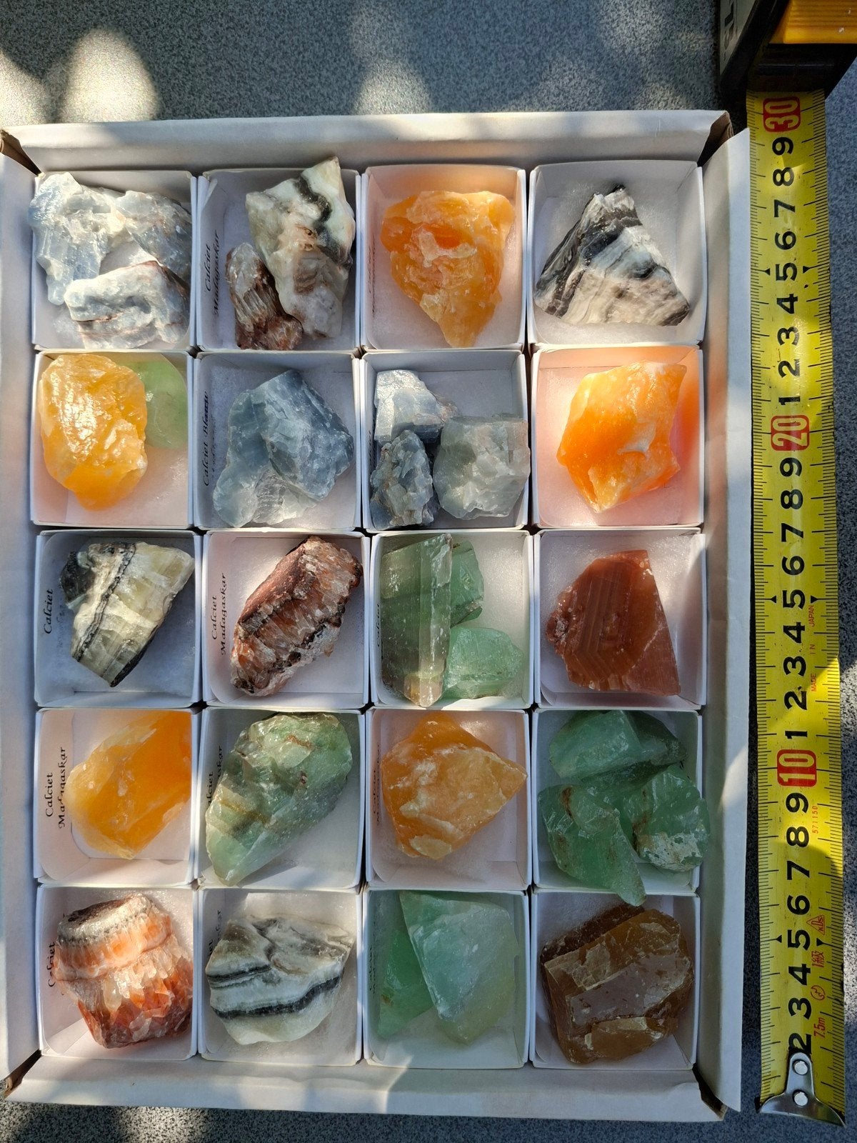 Calciet, Ophalen