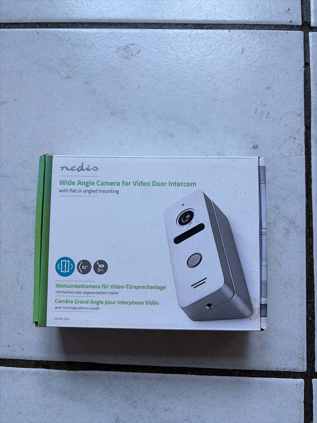 Nedis Groothoek Camera voor Video Deur Intercom, Ophalen of Verzenden, Nieuw, Buitencamera