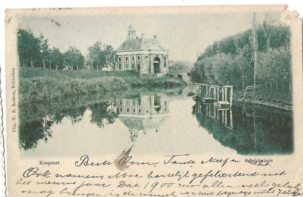 Enkhuizen-Jt30-51, Verzenden, Voor 1920, Gelopen, Noord-Holland