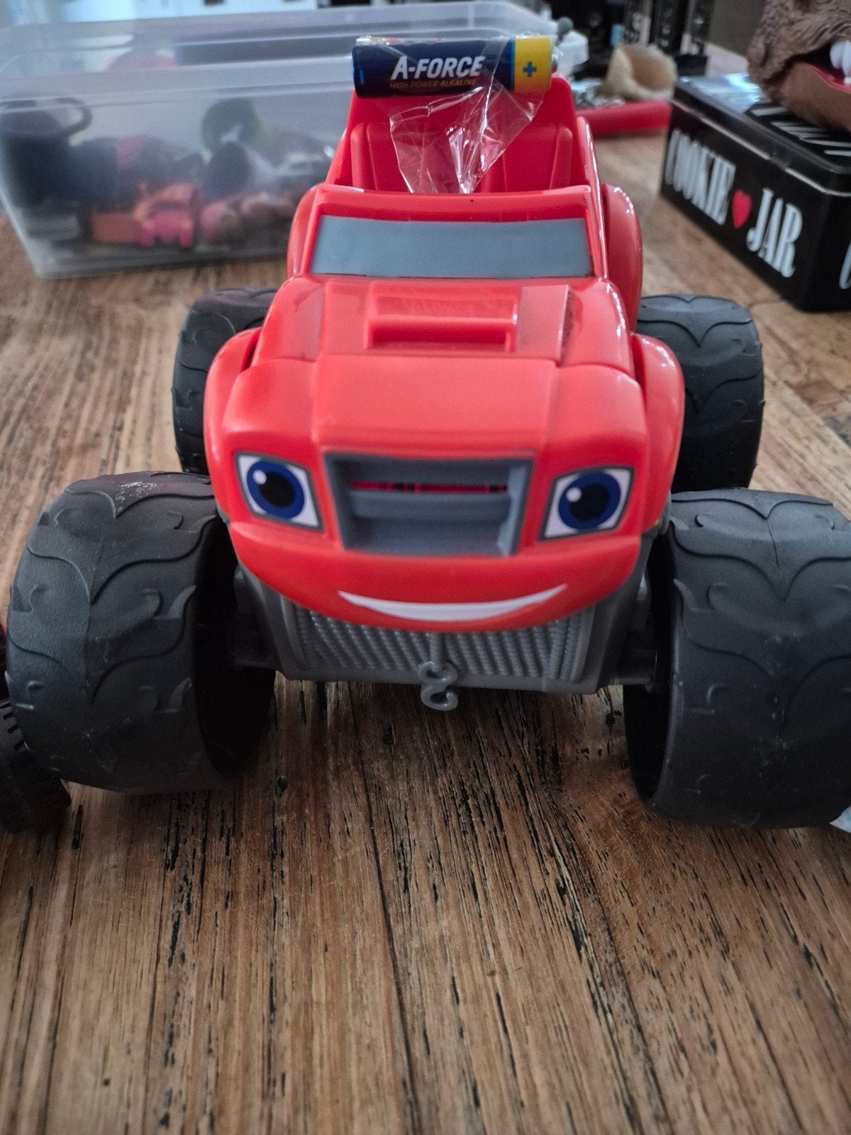 Blaze en de Monsterwielen speelgoedauto's, Ophalen of Verzenden, Gebruikt
