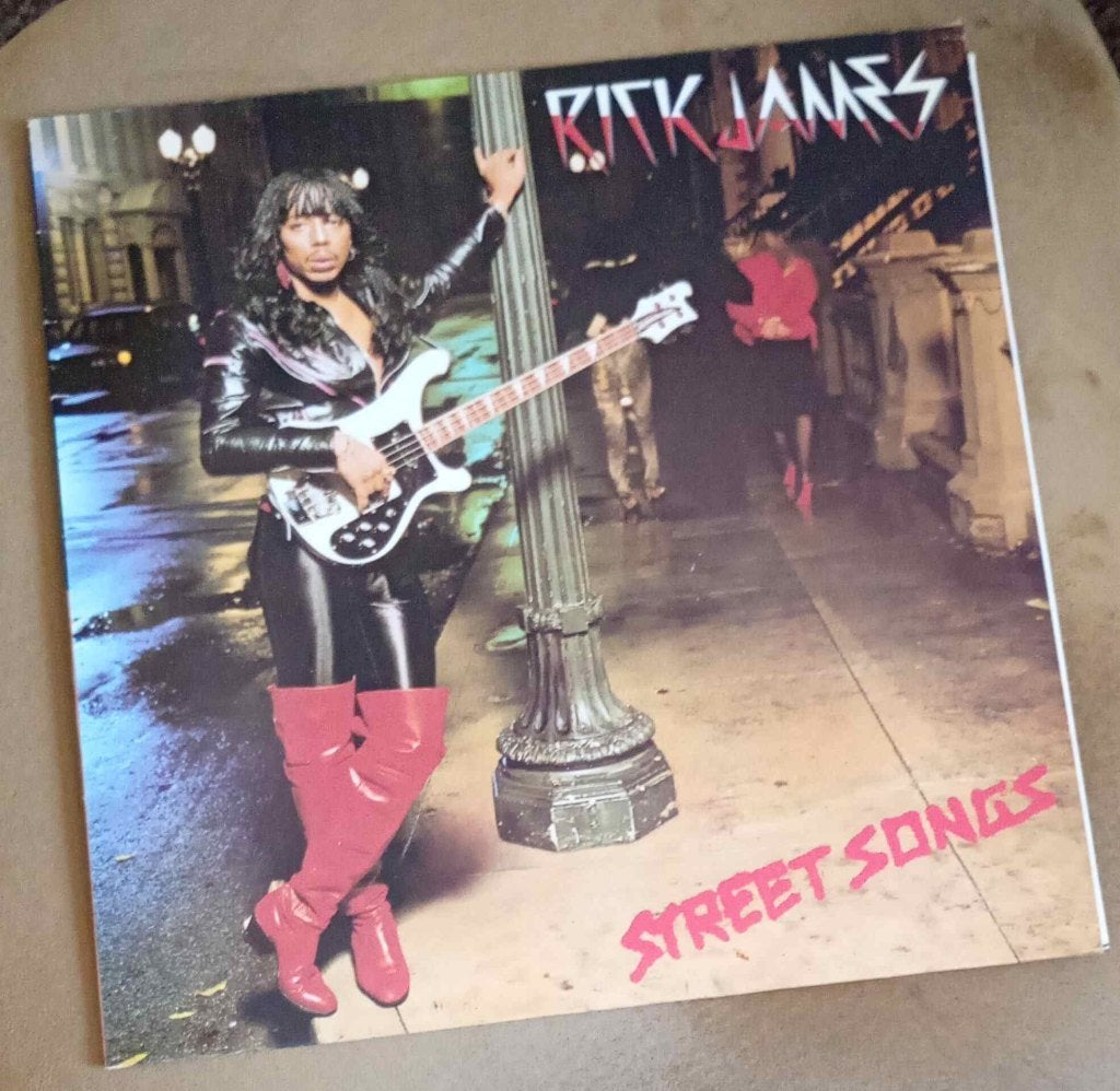 Rick James LP vinyl-single DVD Poster - hoeft niet in 1 koop, Ophalen of Verzenden, Zo goed als nieuw, Pop