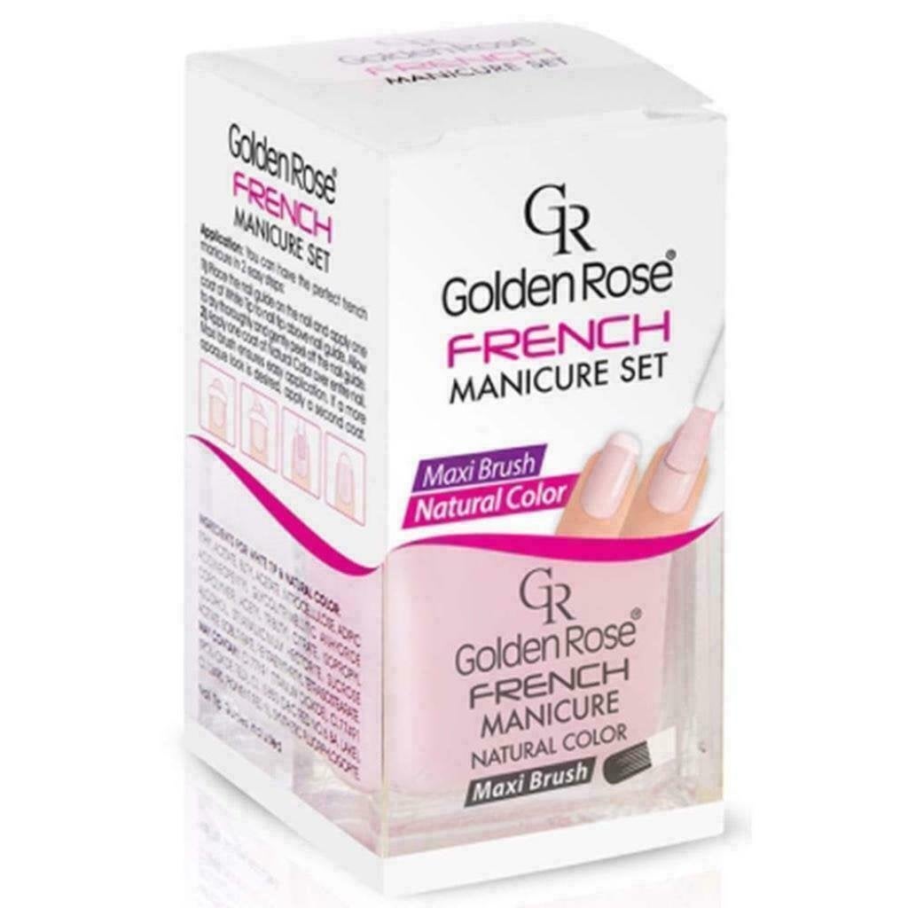 Golden Rose French manicure nagellak, set 02, 10,7 ml., Overige kleuren, Nieuw, Ophalen of Verzenden, Handen en Nagels