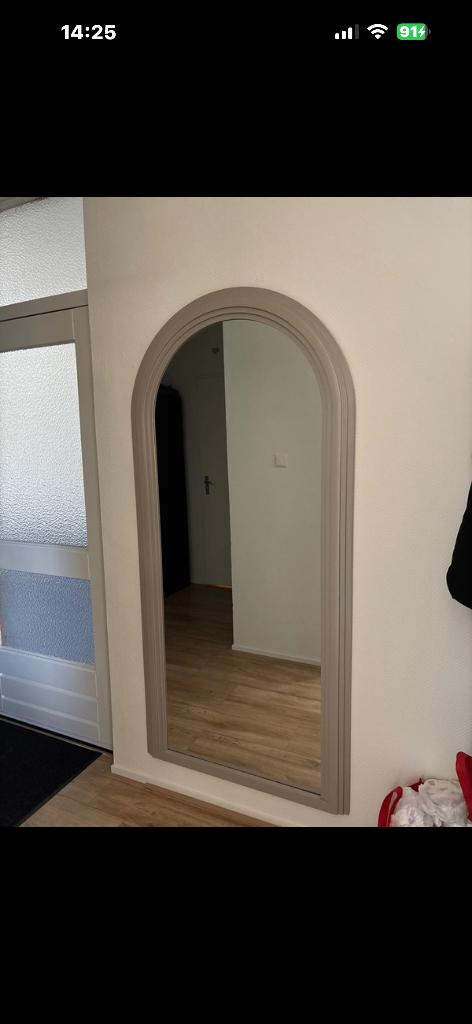 boogspiegel, Huis en Inrichting, Woonaccessoires | Spiegels, Rond, Nieuw, Ophalen of Verzenden, 75 tot 100 cm
