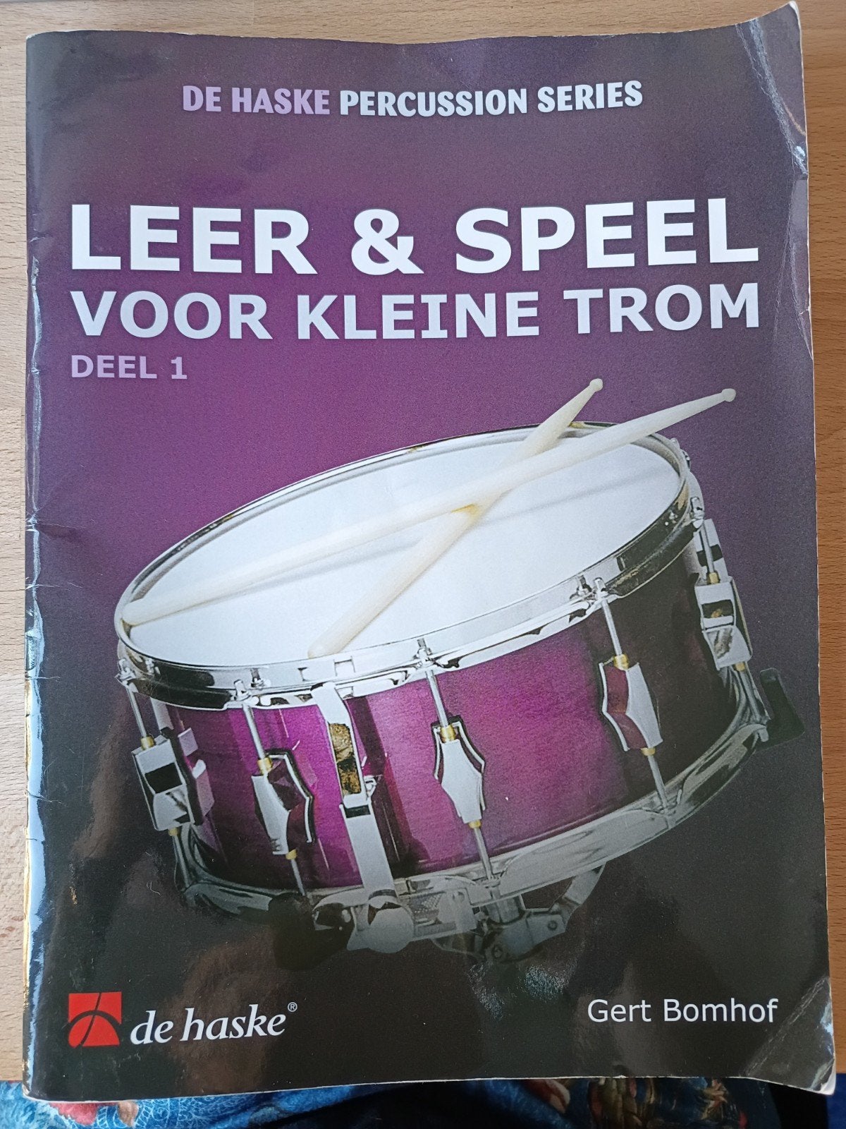 Leer & speel voor kleine trom deels De Haske percussion seri, Ophalen of Verzenden, Gebruikt, Les of Cursus, Drums of Percussie