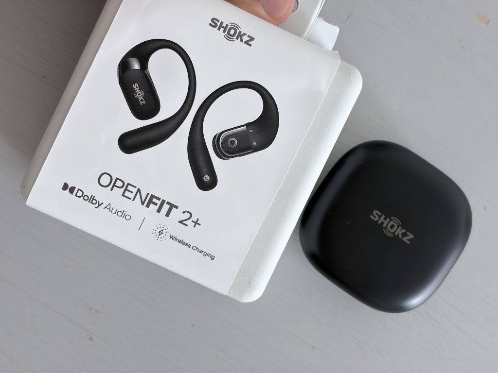 Shokz OpenFit 2+, Ophalen, Zo goed als nieuw, Shokz, Zwart