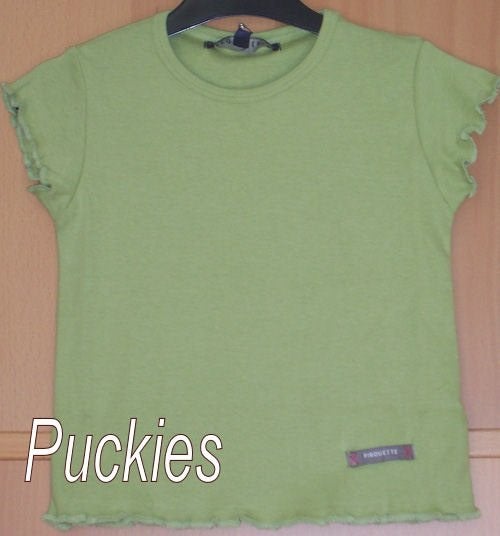 Maat 128 Groen Pirouette shirt NIEUW (6769), Kinderen en Baby's, Kinderkleding | Maat 128, Meisje, Nieuw, Ophalen of Verzenden