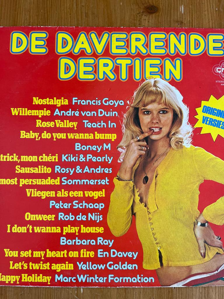 De Daverende Dertien - Verzamel LP uit 1975, Gebruikt, Ophalen of Verzenden, 1970 - 1979, Complilatie