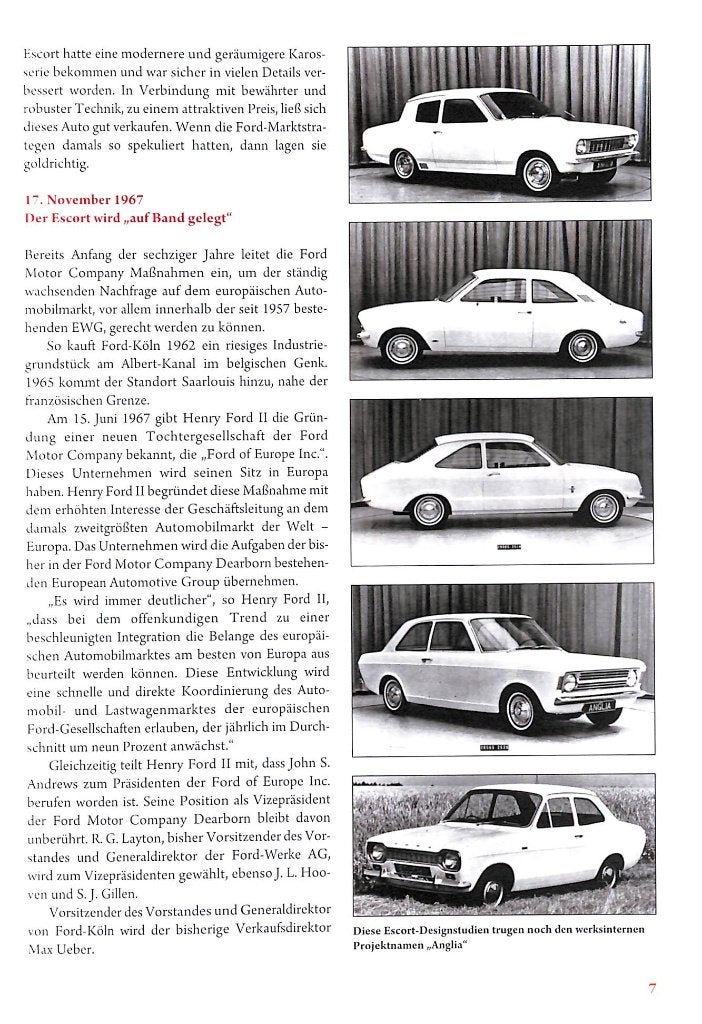 Ford Escort Typen Technik Tuning, Verzenden, Nieuw, Johannes Kuhny, Ford