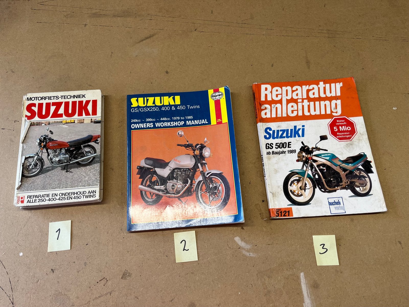 Werkplaatshandboeken SUZUKI diversen modellen, Ophalen of Verzenden
