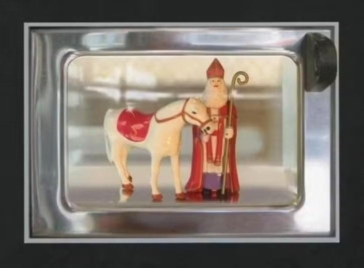 Sinterklaas met Paard Automatiek, Verzamelen, Ansichtkaarten | Themakaarten, Ophalen of Verzenden, 1980 tot heden, Ongelopen, Kinderen