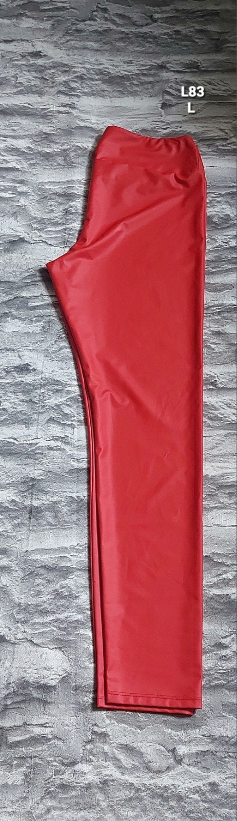 Kinky rode latex legging - L, Maat 42/44 (L), Nieuw, Ophalen of Verzenden, Onbekend