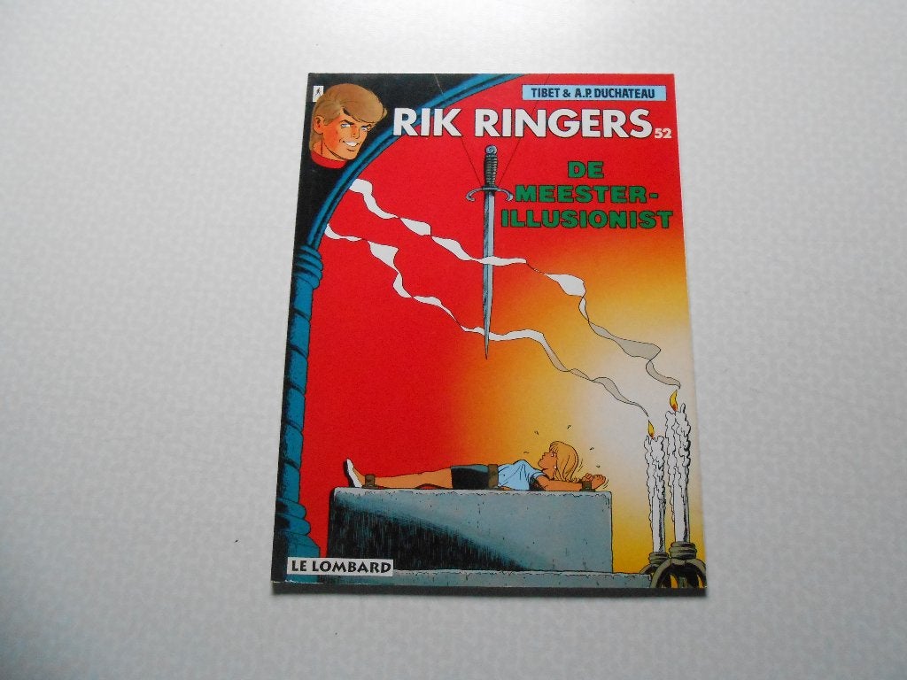 Rik Ringers 52 De meester-illusionist 1993 1 ste druk., Boeken, Stripboeken, Tibet & A.P. Duchateau, Eén stripboek, Nieuw, Ophalen of Verzenden