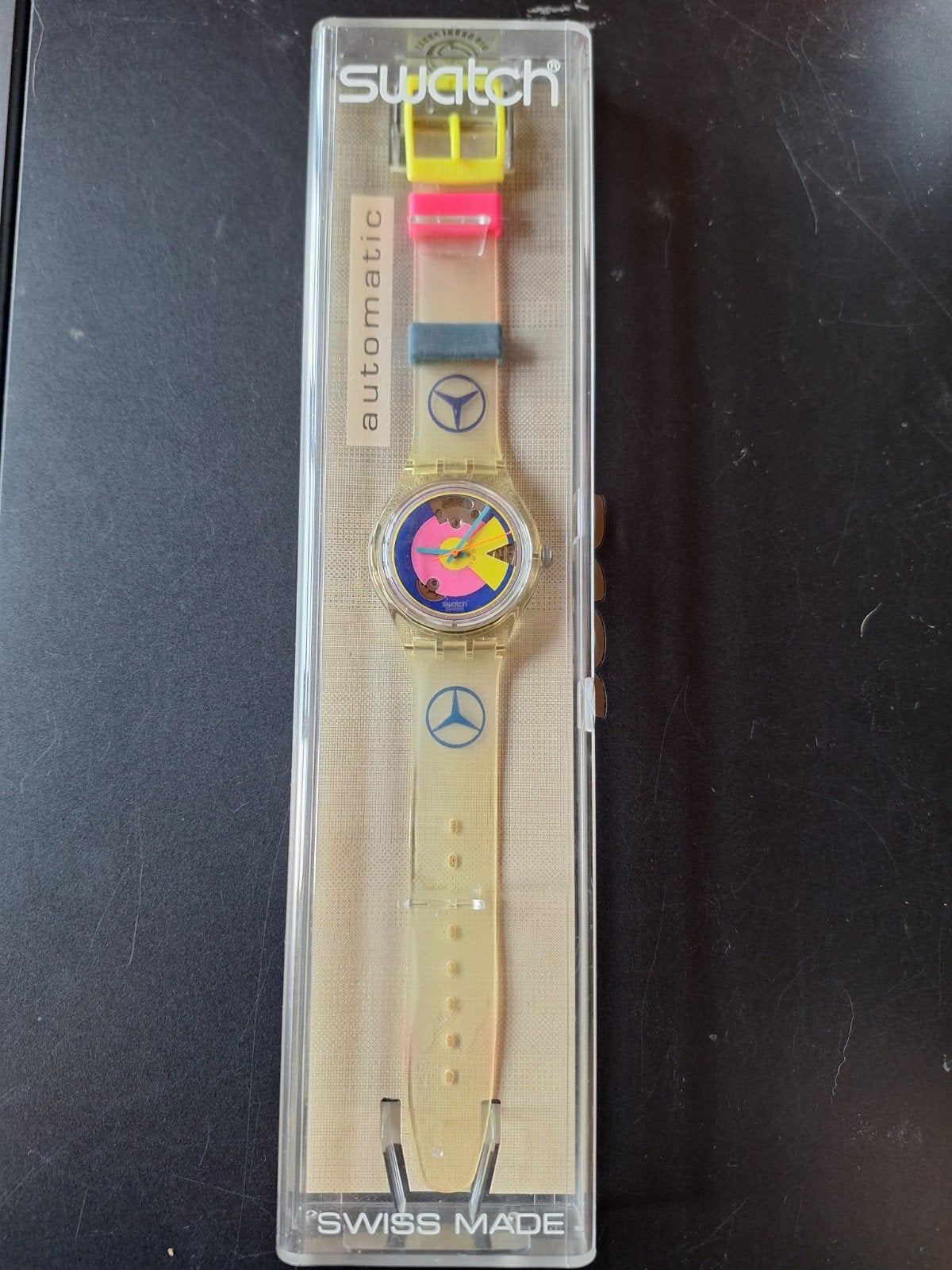 Swatch Automatic horloge - Nieuw in verpakking, Kunststof, Polshorloge, Swatch, Nieuw