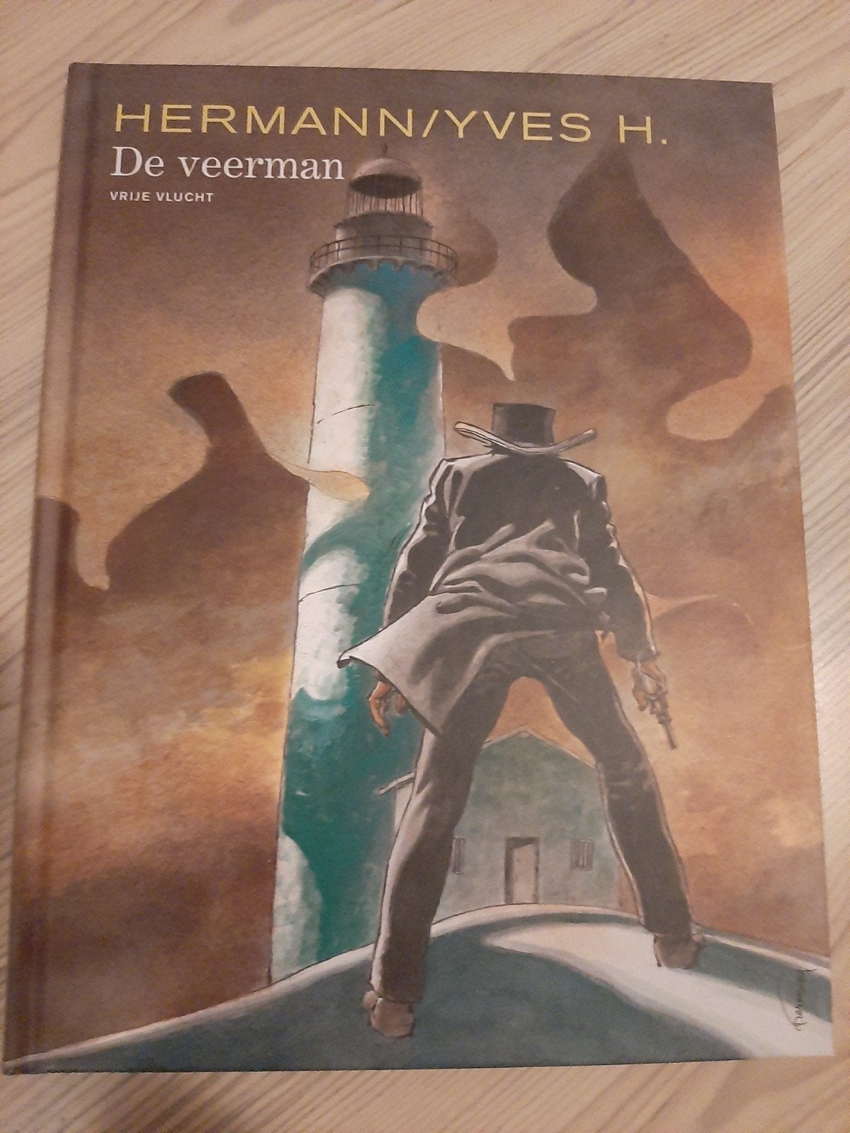 Hermann/Yves H. - De Veerman (Hardcover), Eén stripboek, Ophalen of Verzenden, Zo goed als nieuw, Hermann / Yves H.
