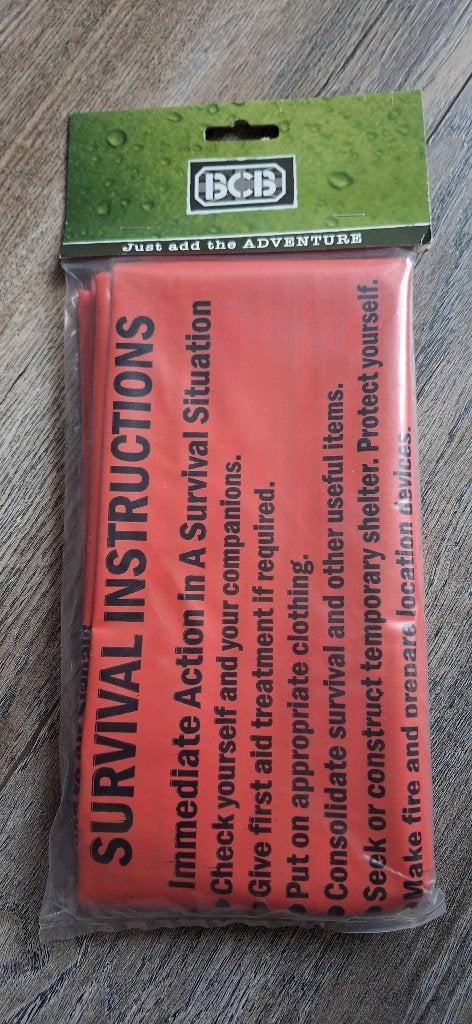 BCB Survival bag, Ophalen of Verzenden, Overige soorten, Nederland, Overige typen