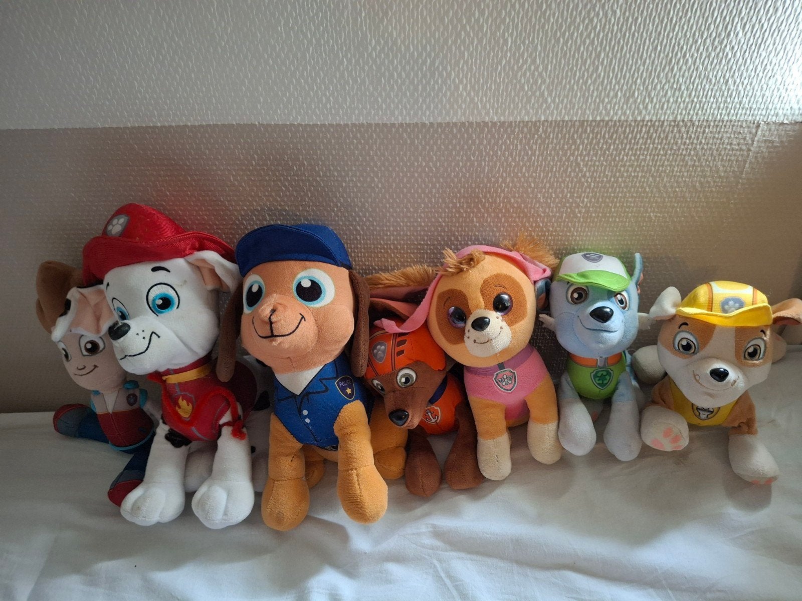 Paw Patrol Knuffels Set - 7 Stuks (20-30 cm), Ophalen of Verzenden